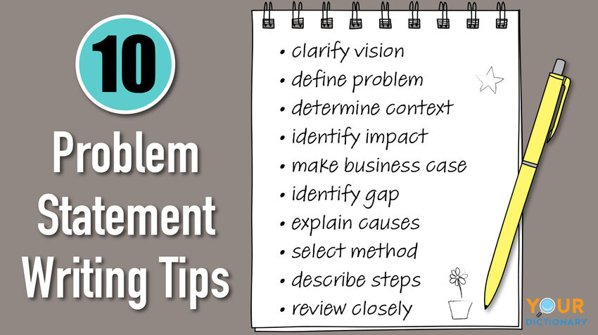 Writing a Problem Statement: 10 Effective Tips | YourDictionary