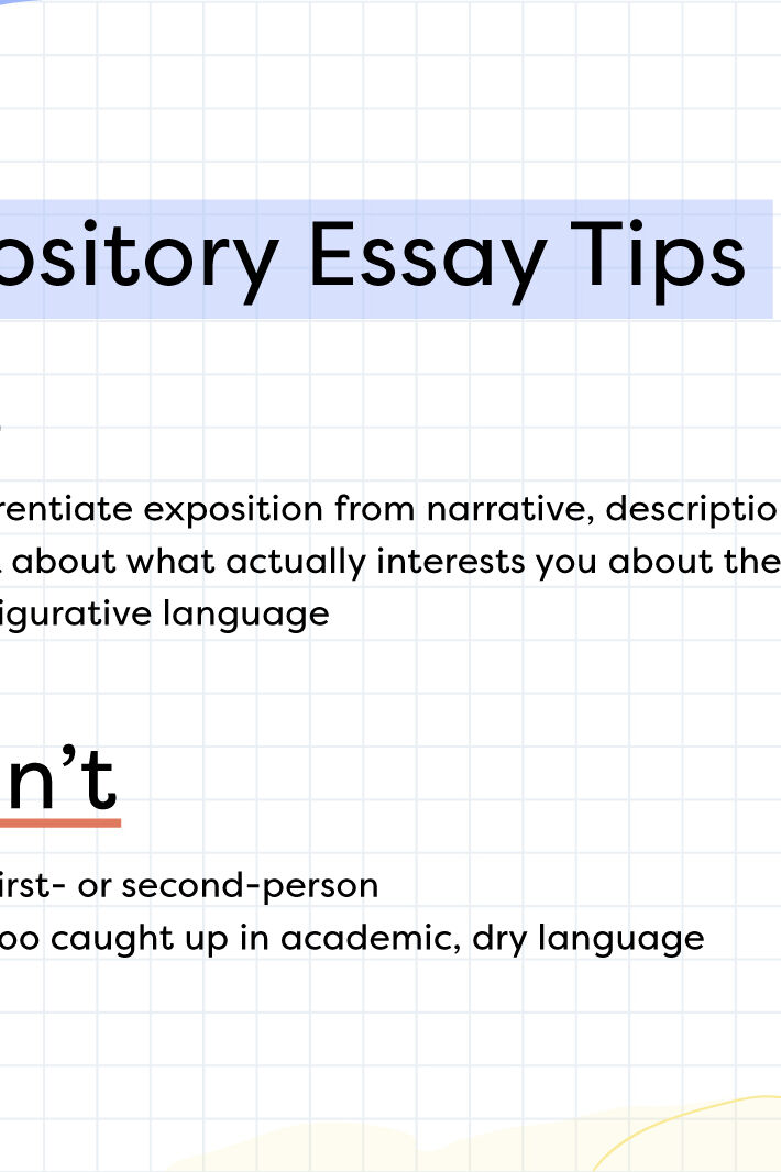 how to make an expository essay
