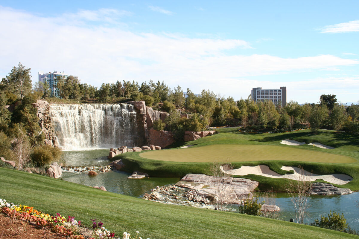 Golf course in Las Vegas Nevada