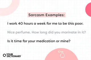 Perfume Bottle Icon With Sarcasm Examples