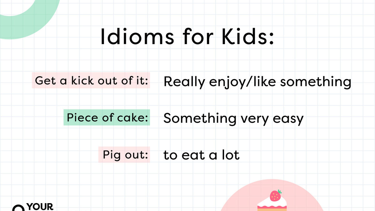 idioms and meanings and sentences