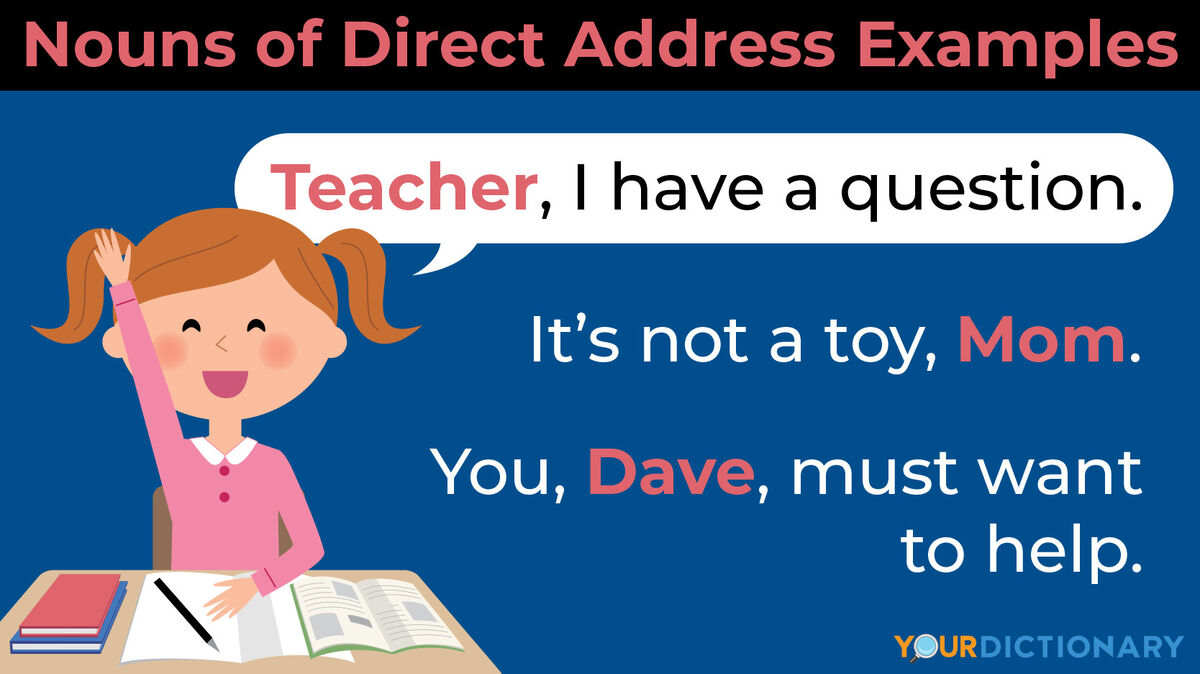 nouns of direct address examples