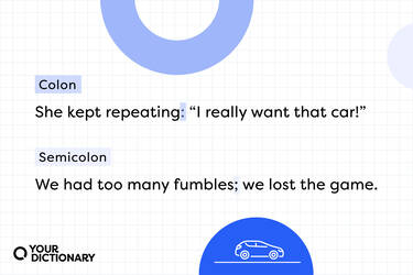 Examples Of Colons And Semicolons In Sentences | YourDictionary