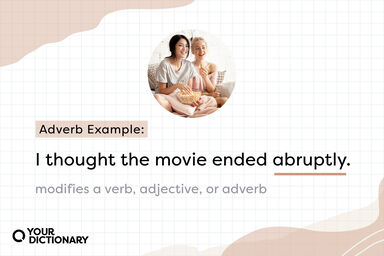Women Watching Movie With Adverb Example and Definition