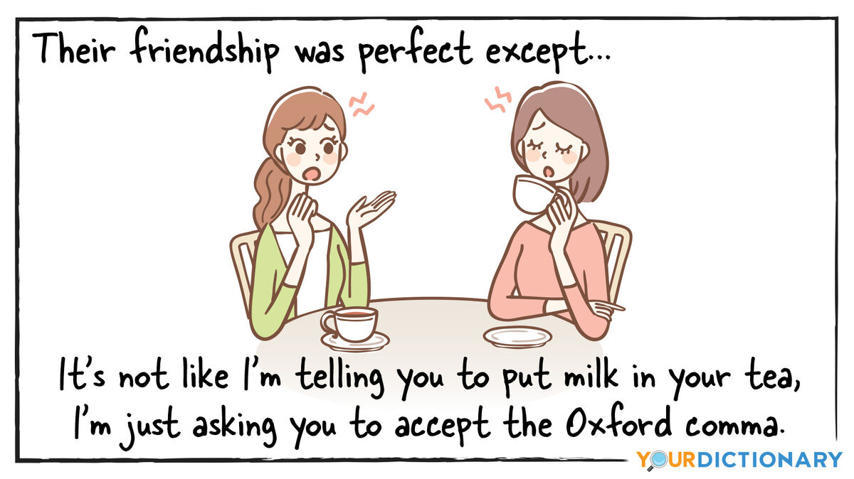 What Does Oxford Comma Mean