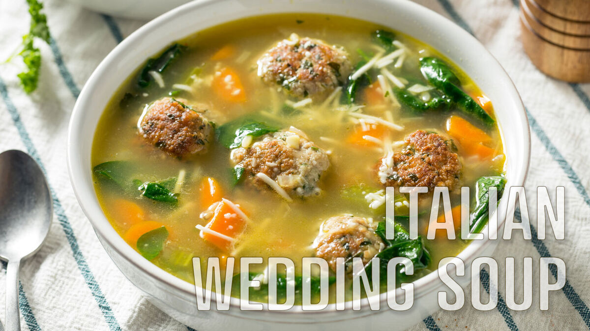 i word italian wedding soup