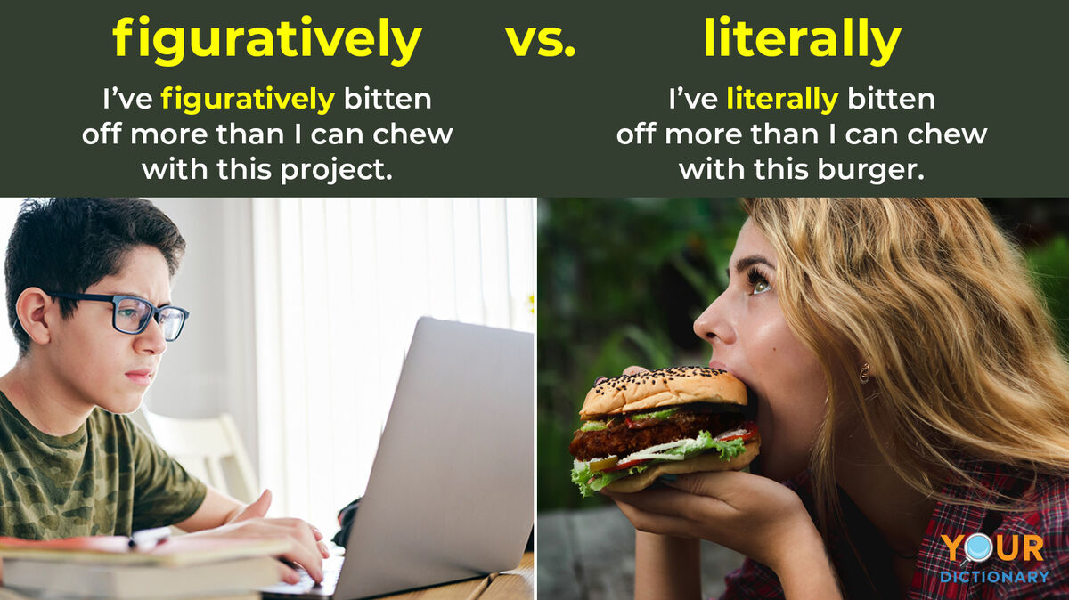 figuratively versus literally