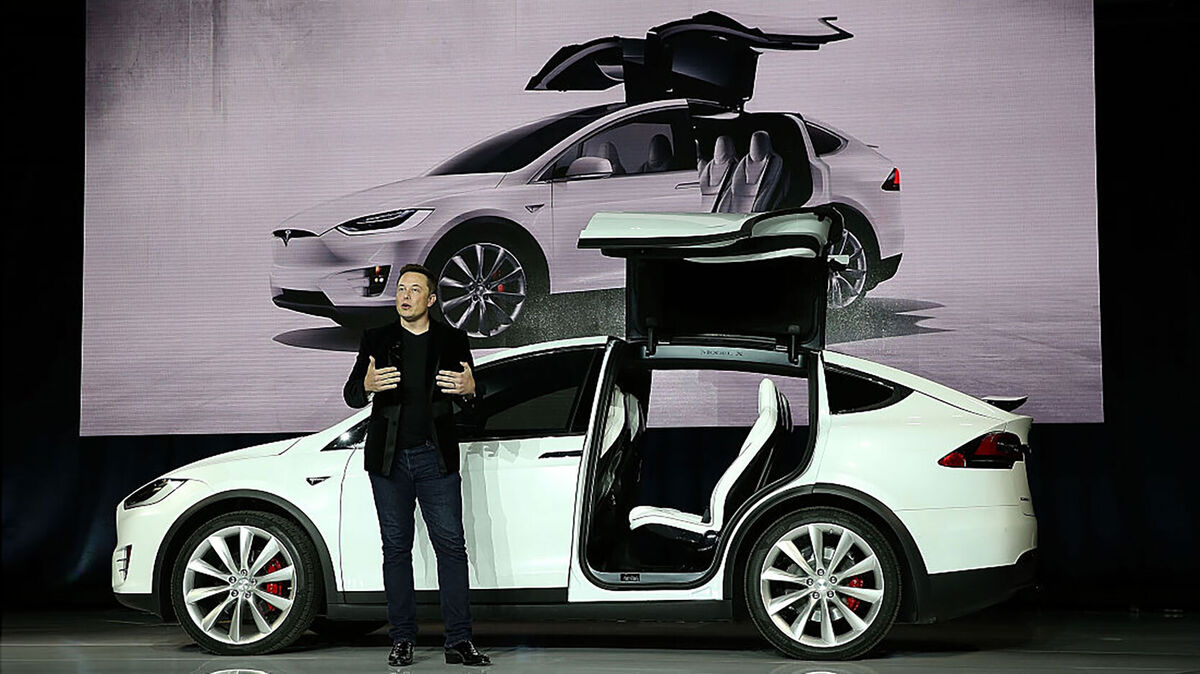 Elon Musk launching Model X Crossover SUV