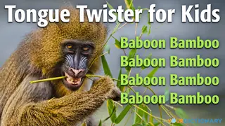tongue twister for kids baboon bamboo