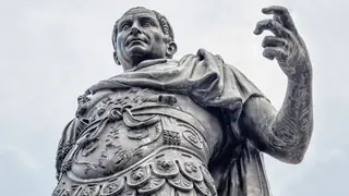 statue of Roman emperor Julius Caesar