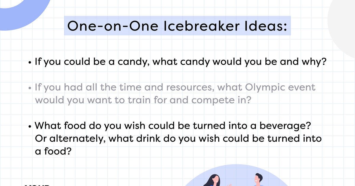 Icebreaker Examples Fun Exercises and Example Questions YourDictionary