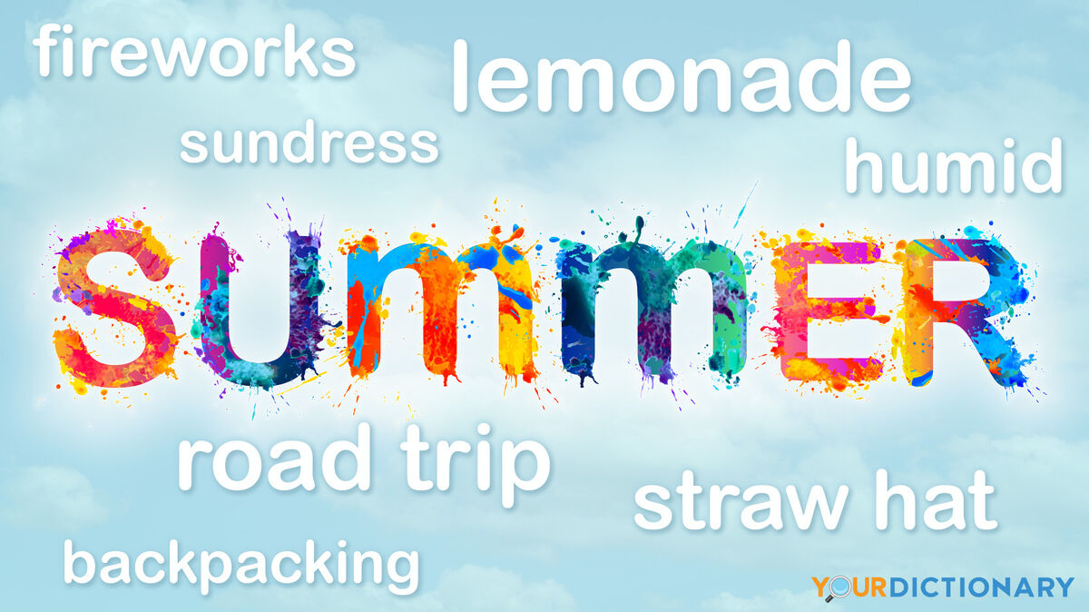 summer words to describe season