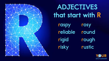 Adjectives That Start With R