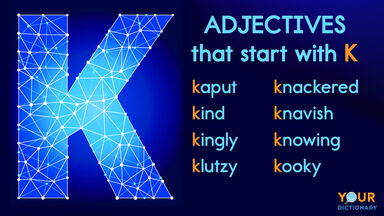 adjectives That Start With K