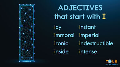 adjectives That Start With I