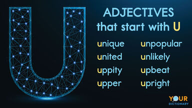 adjectives that start with U