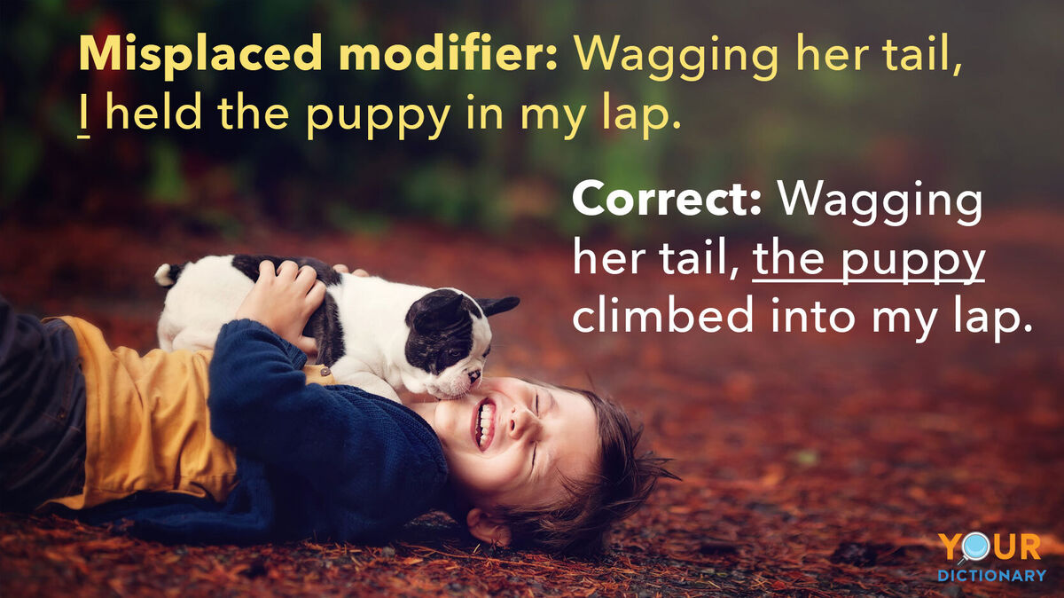 misplaced and dangling modifiers examples