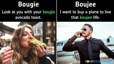bougie boujee difference