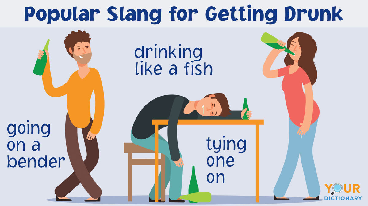 slang for getting drunk