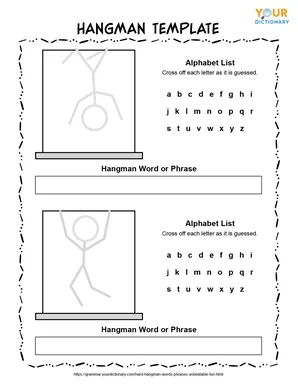 hangman template