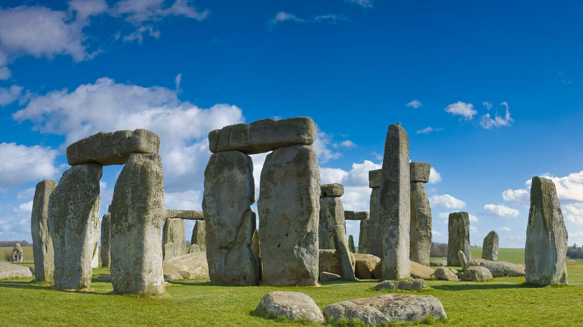 Prehistoric times Stonehenge monument in England