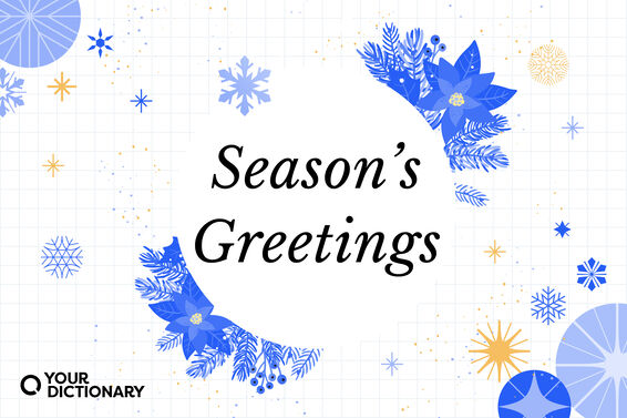 the phrase season's greetings