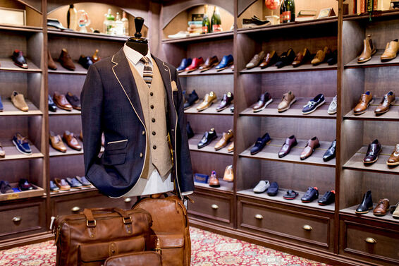 luxury clothing shop for men