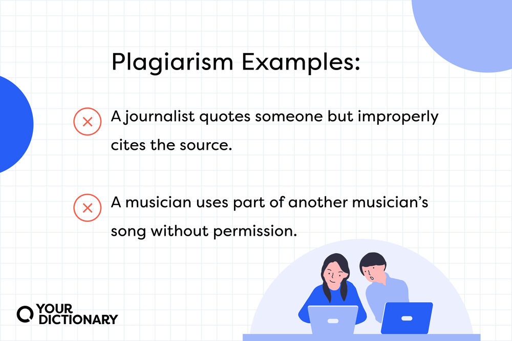 Examples Of Plagiarism Plagiarism In Different Settings YourDictionary