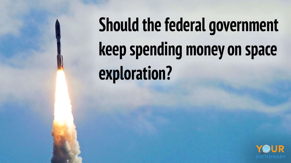 high school debate topic government spend money space exploration