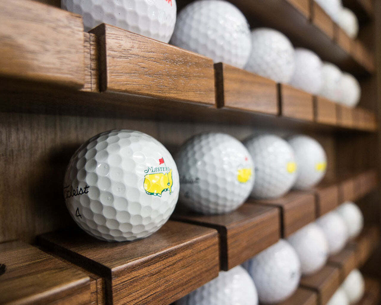 Andy Rawls golf ball display case