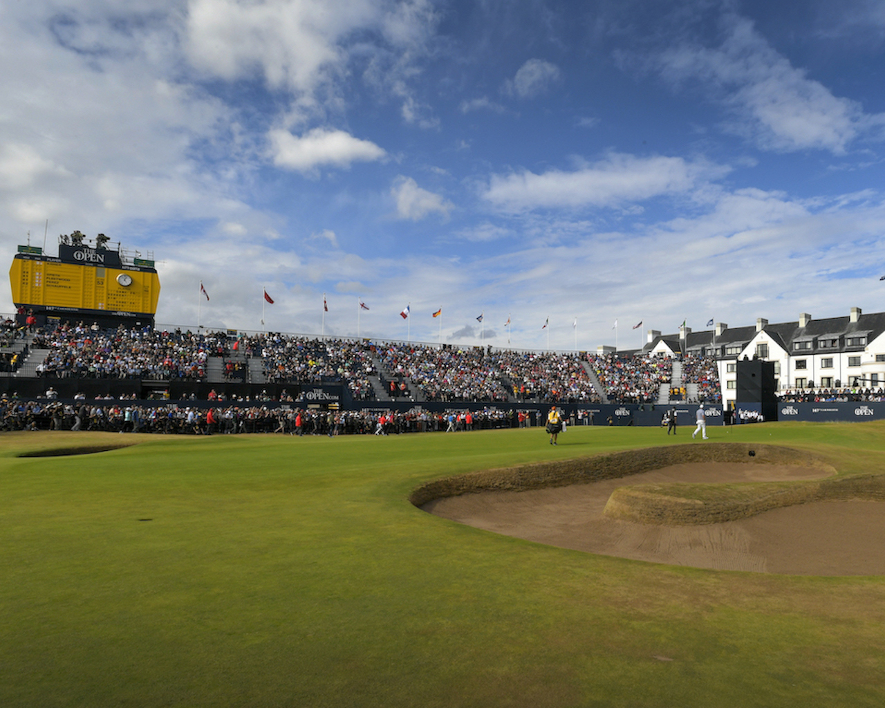 Carnoustie Golf Club at Open Championship Carnoustie Golf Club at Open Championship