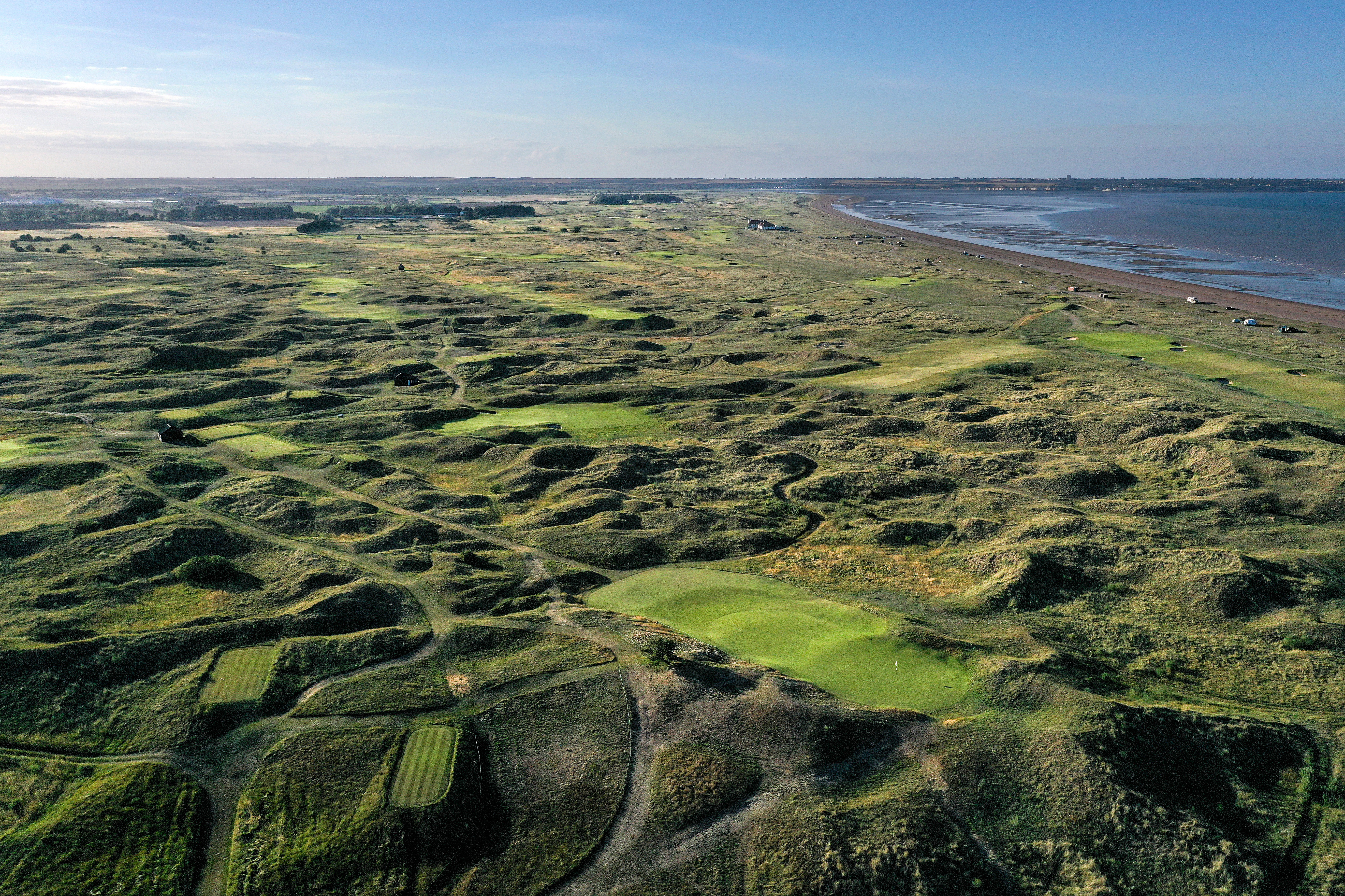 Royal St. Georges in Sandwich, England is a true links golf course