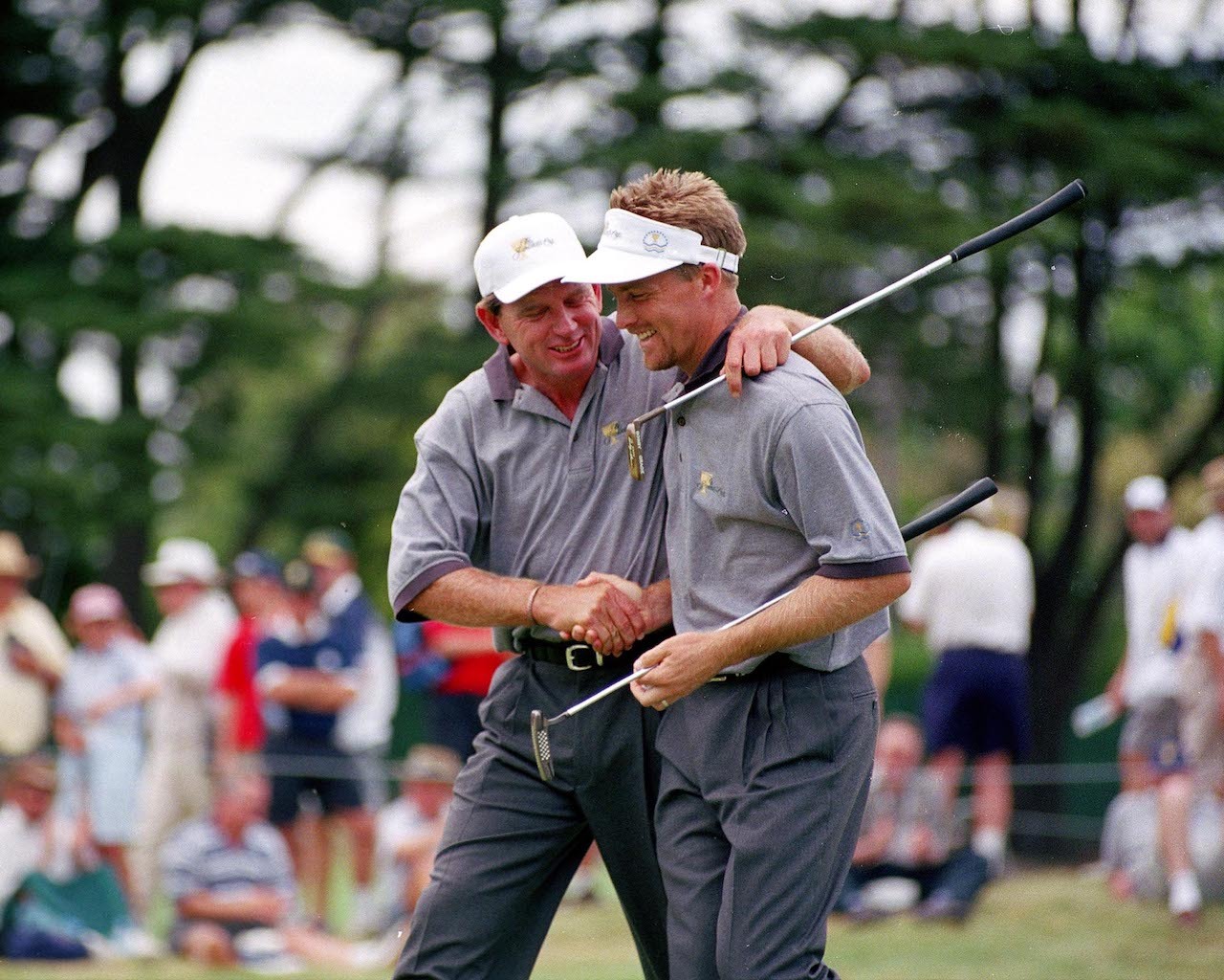 Stuart Appleby and Nick Price at 1998 Presidents Cup