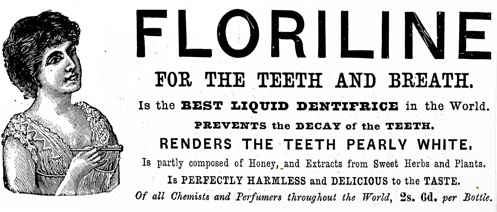 assertion propaganda floriline for teeth