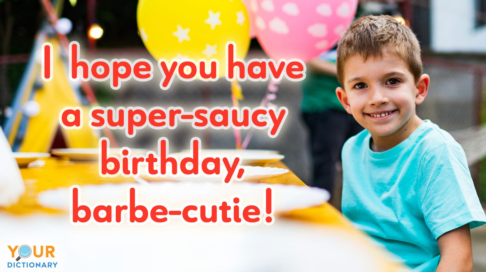 birthday pun super-saucy babe-cutie