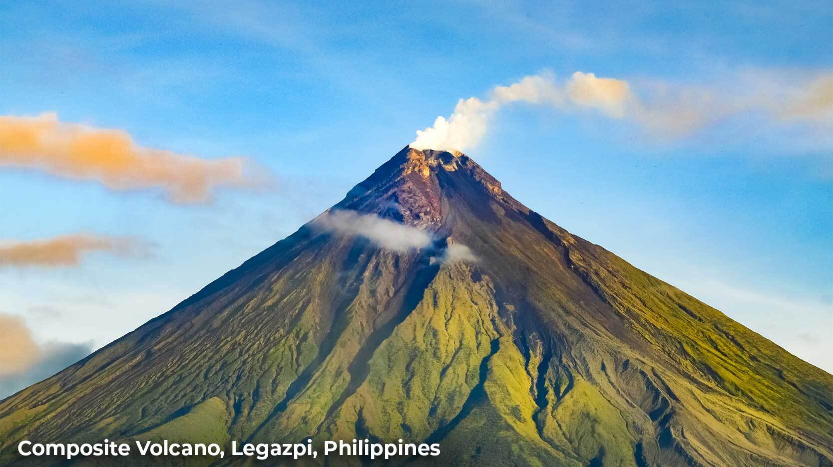 composite volcano legazpi philippines