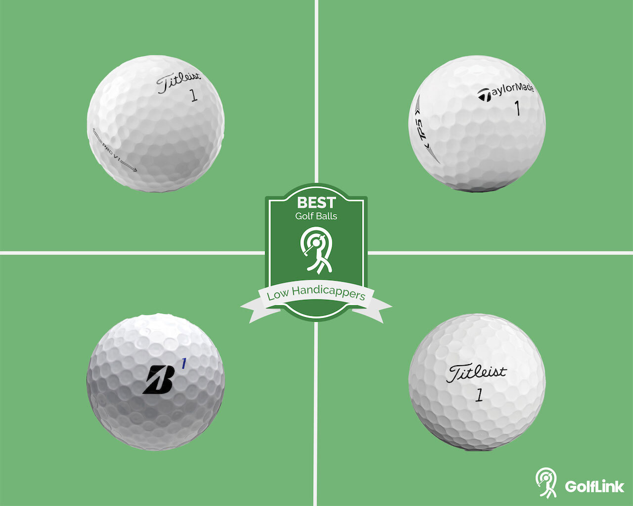 Golf balls for low handicaps