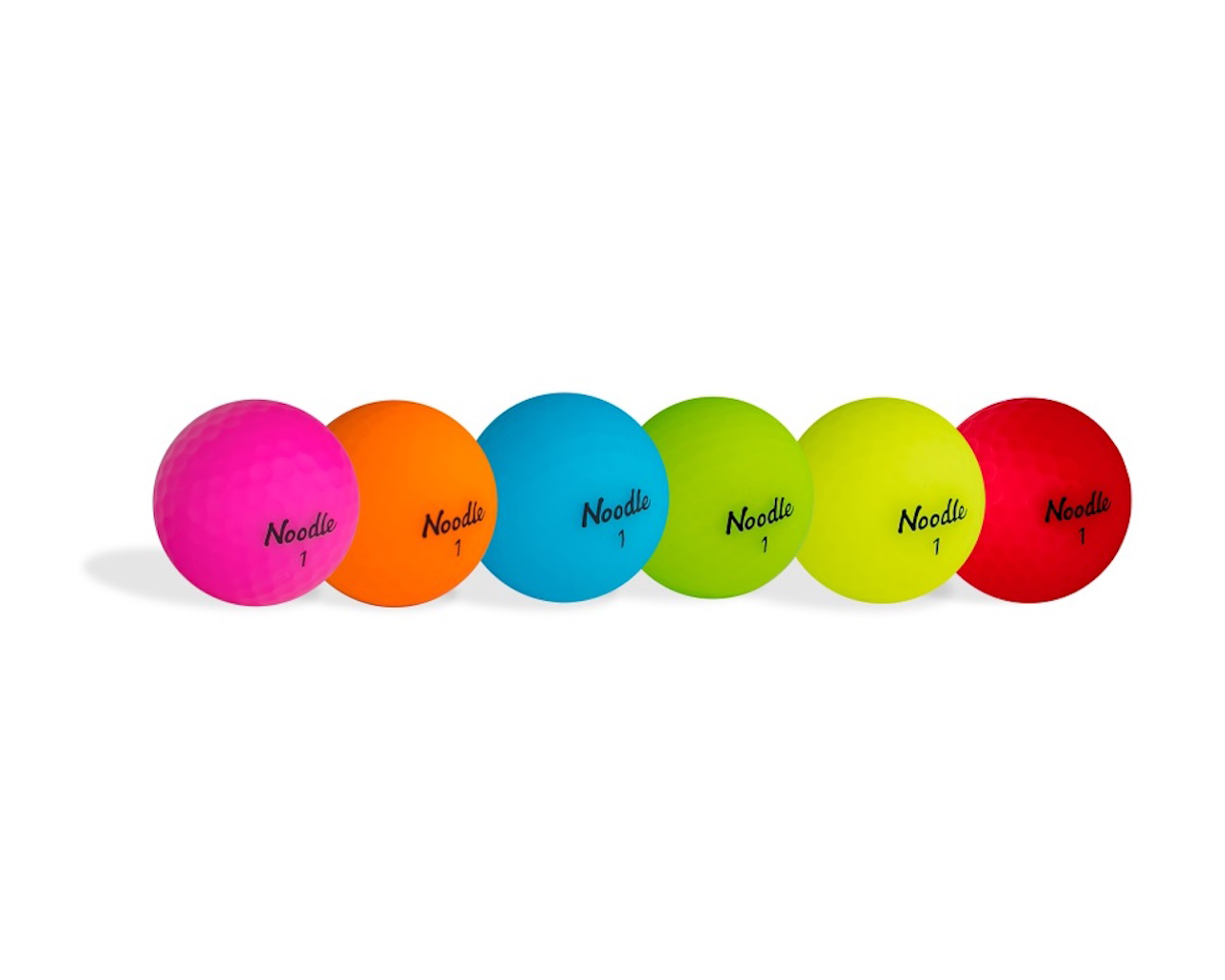 Noodle neon golf balls