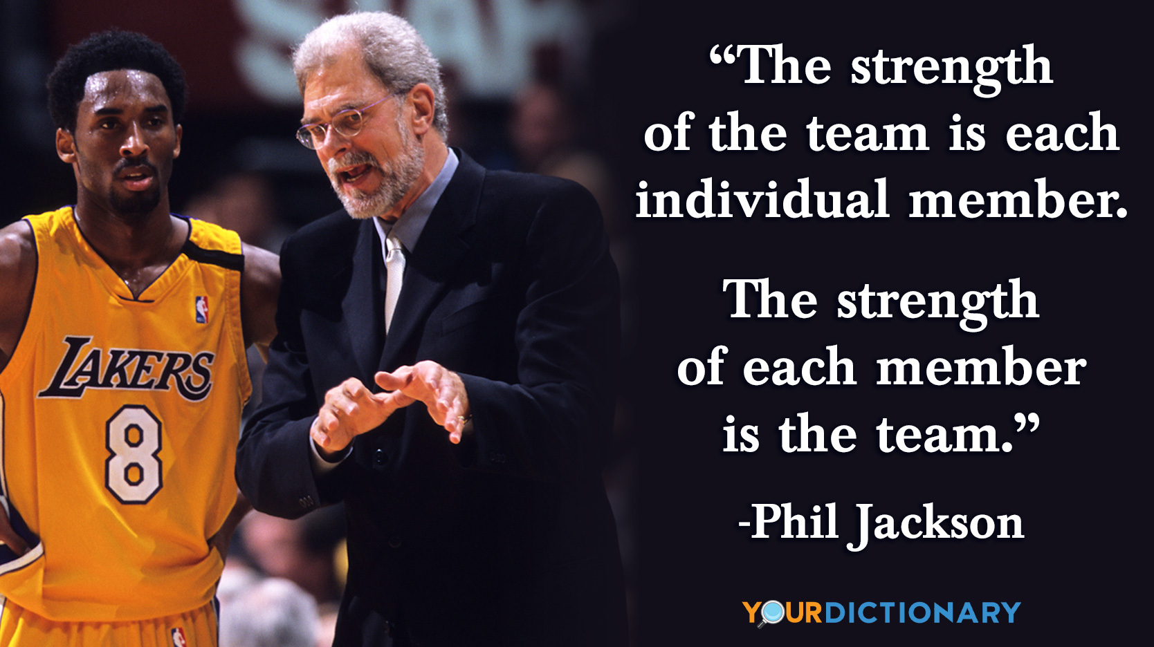 sports quote phil jackson basketball team