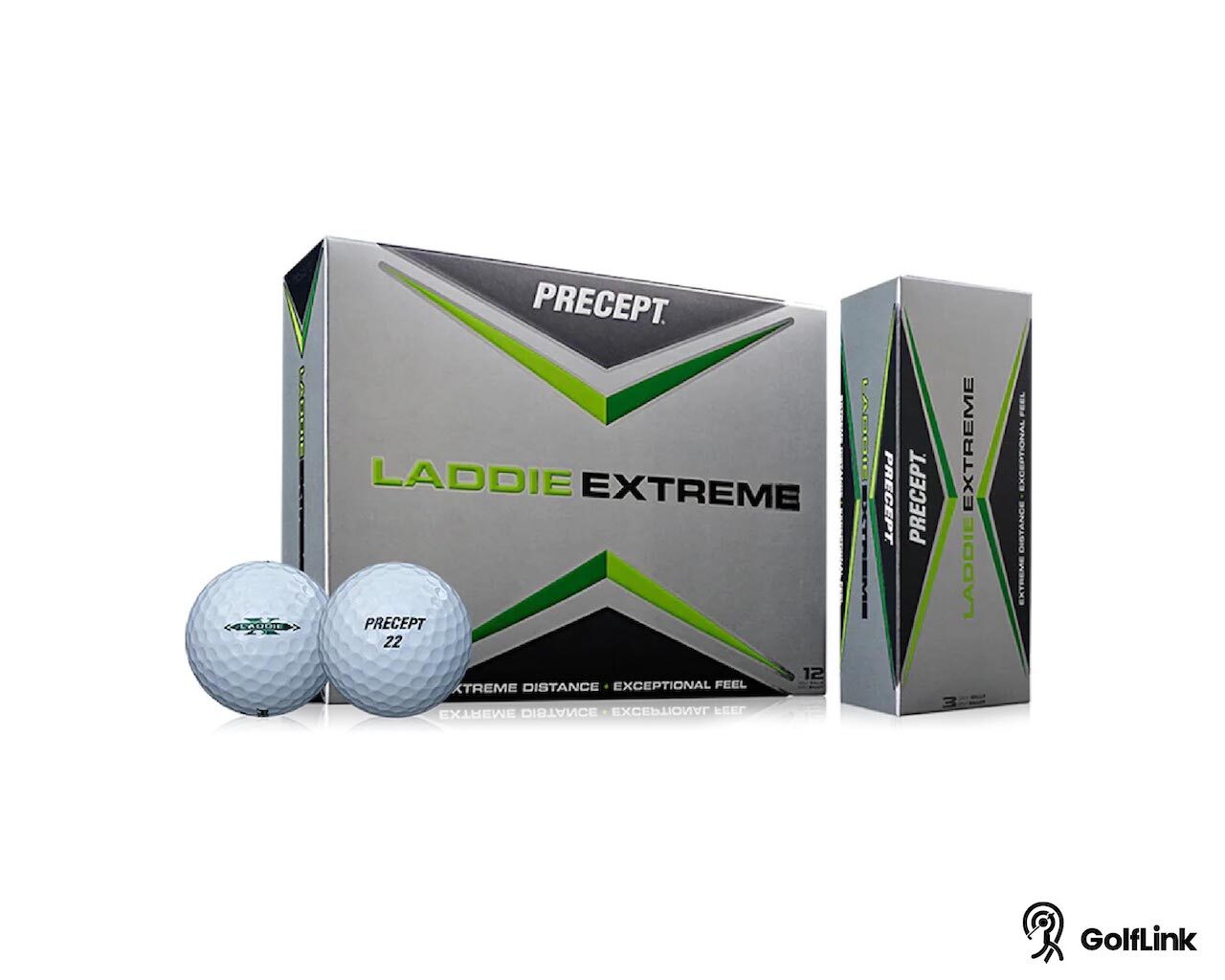 Precept Laddie Extreme golf ball box