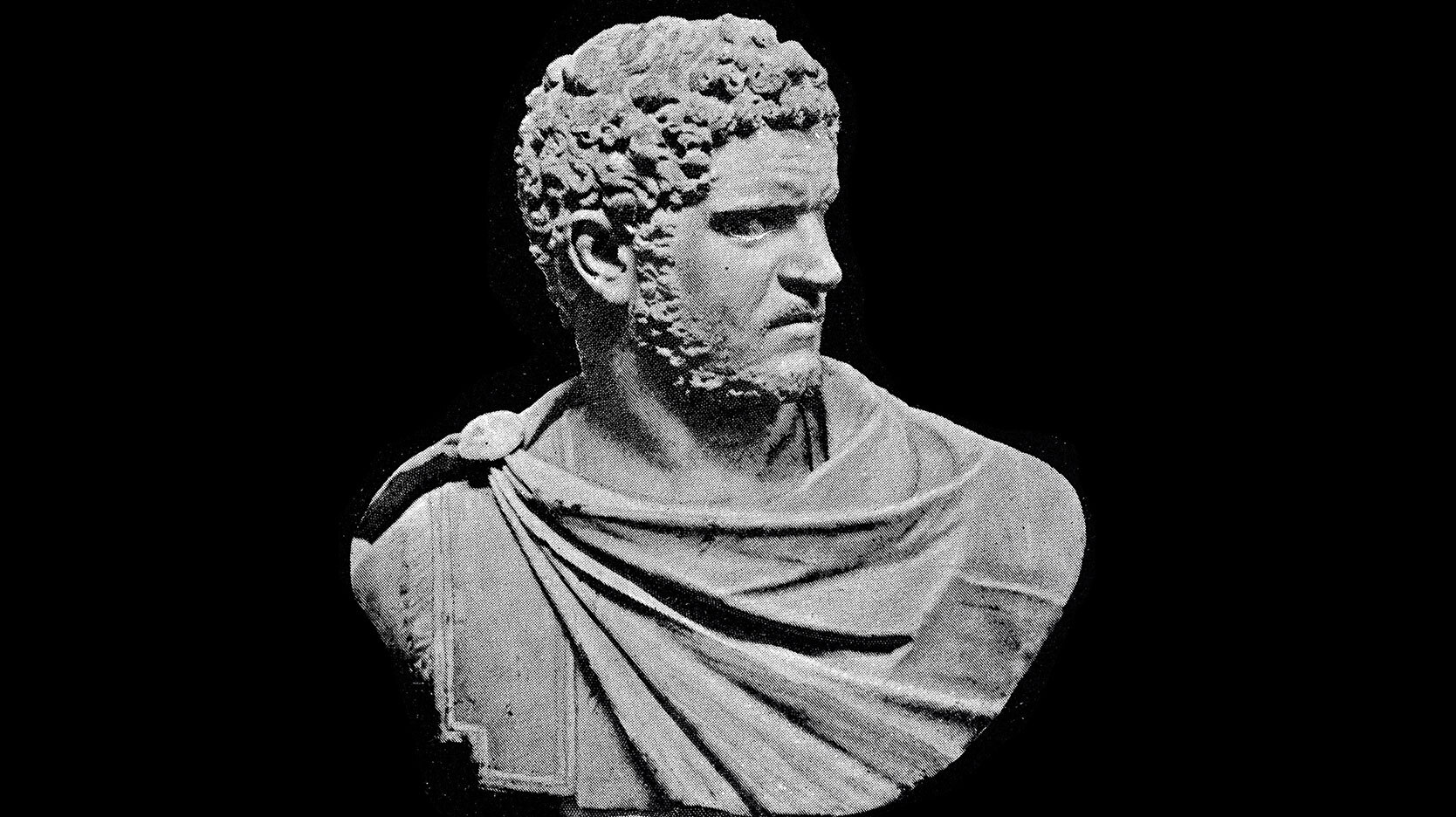 bust of Roman emperor Caracalla
