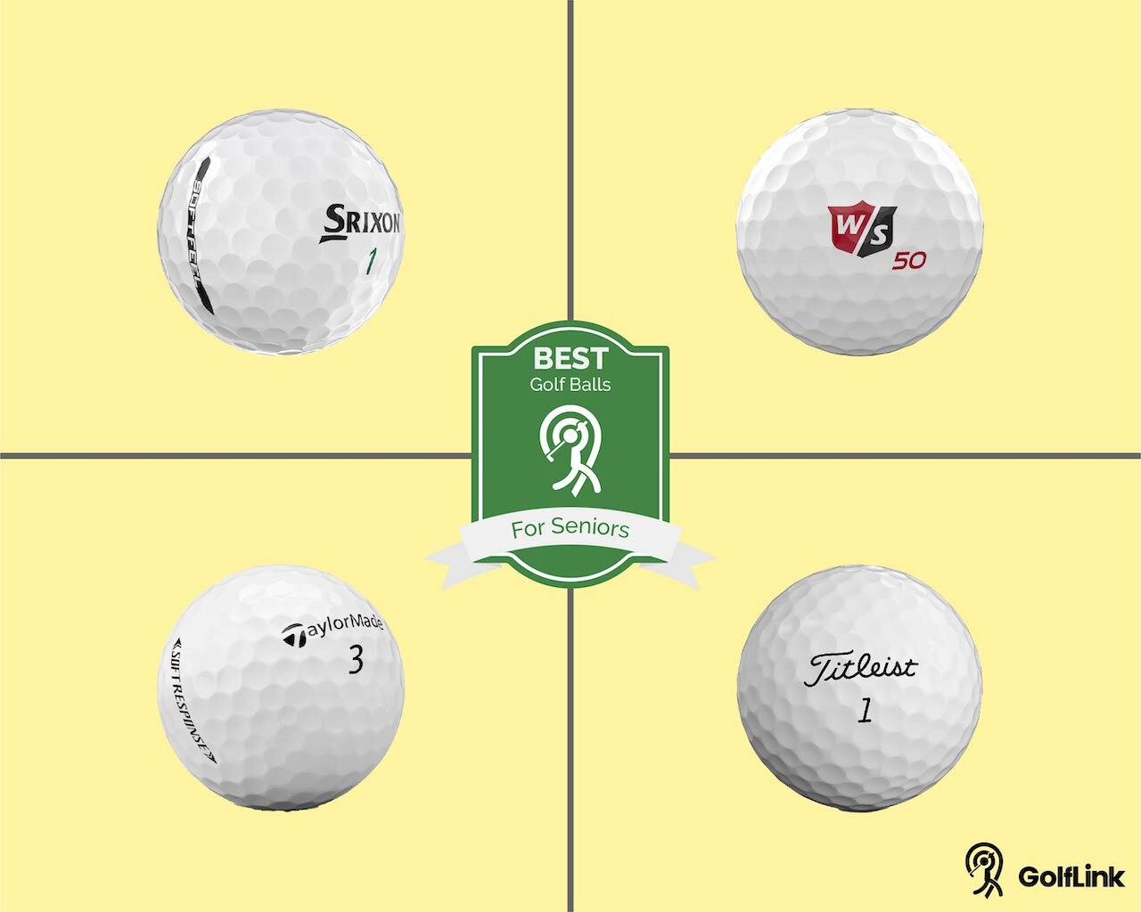 10 Best Golf Balls for Seniors & Slow Swing Speeds of 2023 | Golflink.com