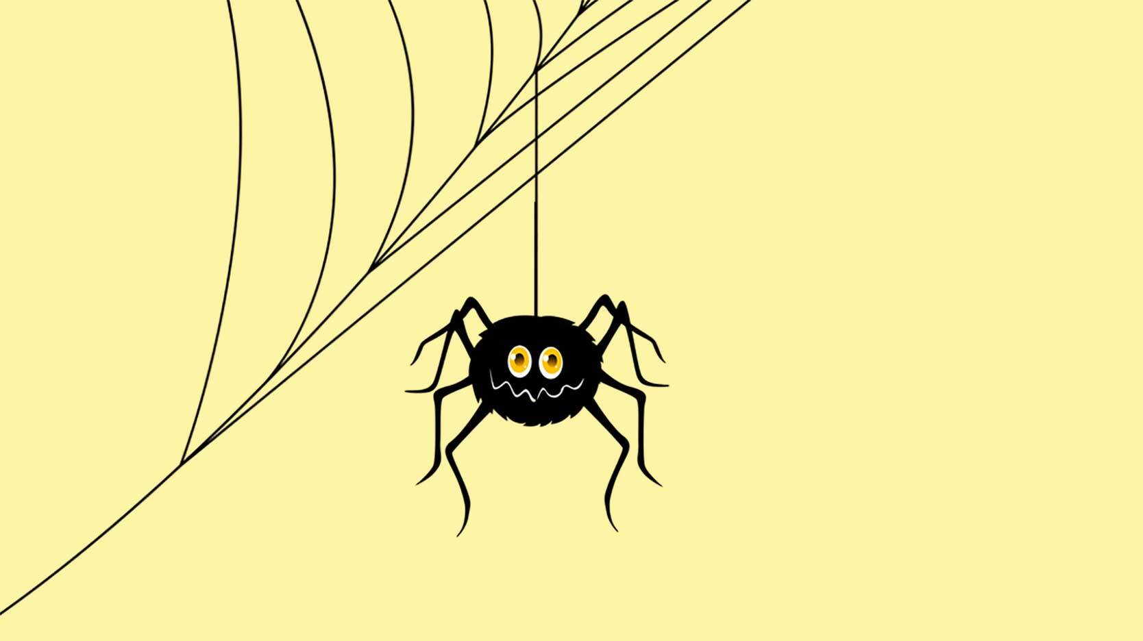 spider for spelling word game