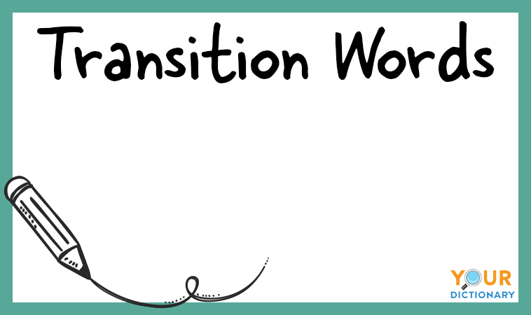 transition words animation